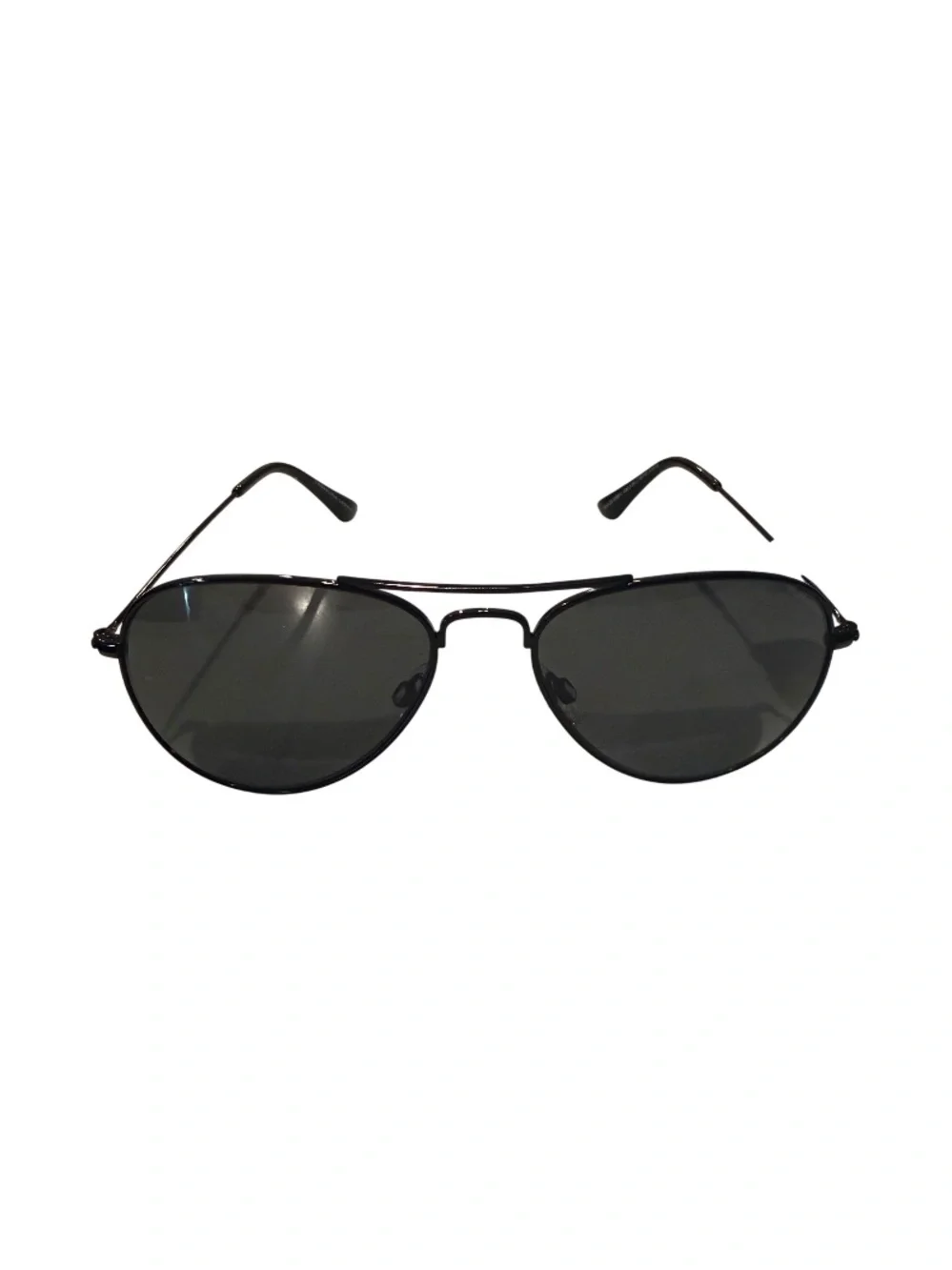 NEW Carolina Lemke Gun Black Aviator Sunglasses Unisex